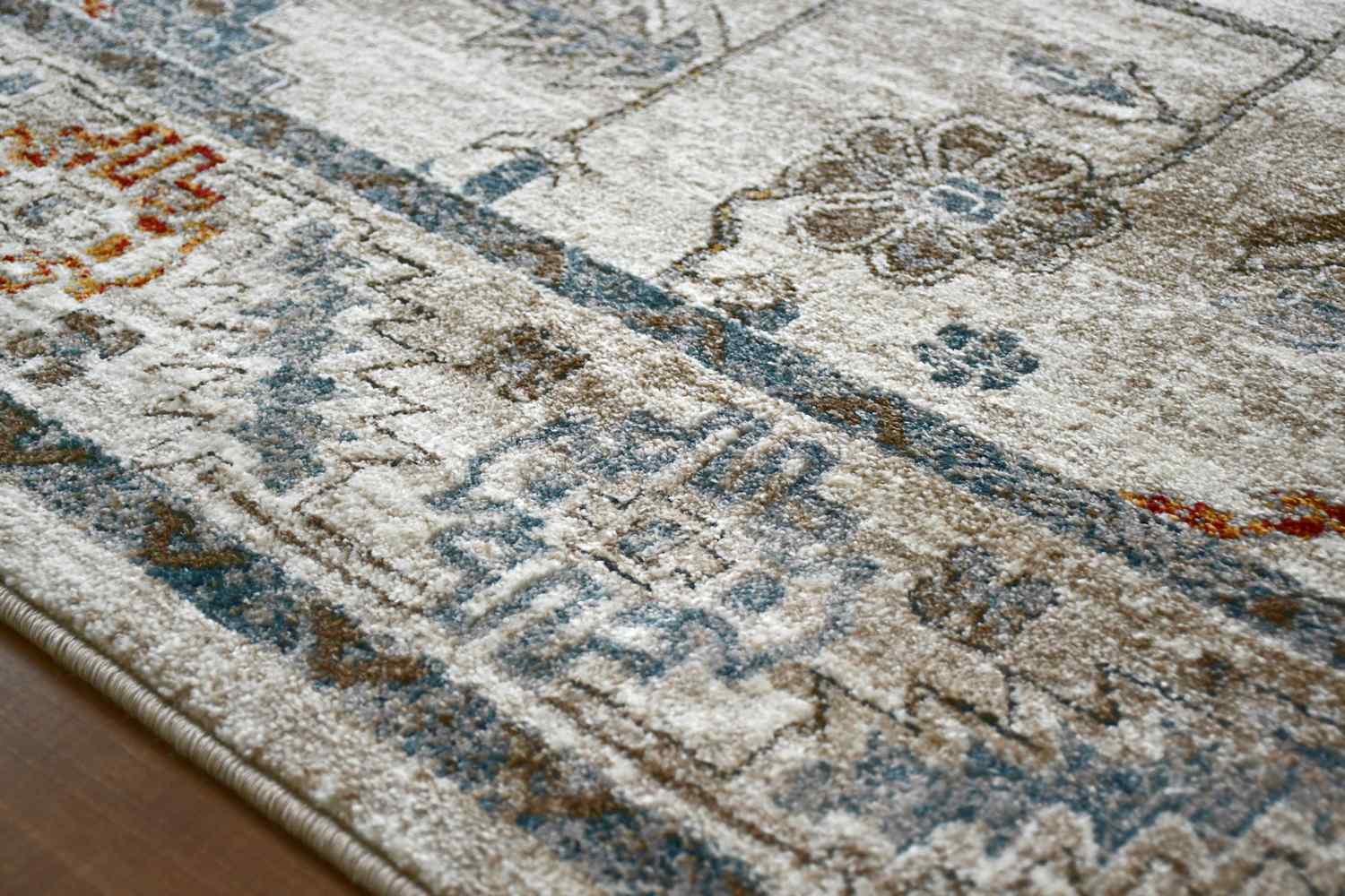 絨毯 約 4畳 ラグ 200×285 cm おしゃれ カーペット ウィルトン織 厚手