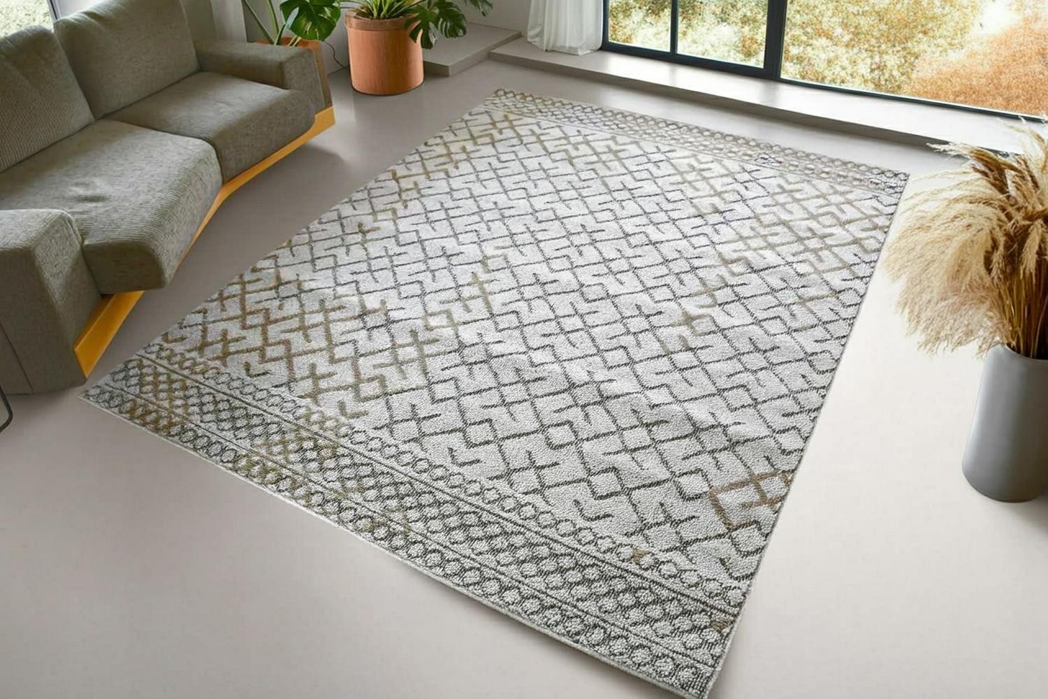 ラグ 3畳 カーペット ラグマット 200×250cm ダイニング リビング 絨毯 アジアン モダン クール 夏 薄手 絨毯 おしゃれ 当社在庫 (サンドロ 200×250) 約三畳