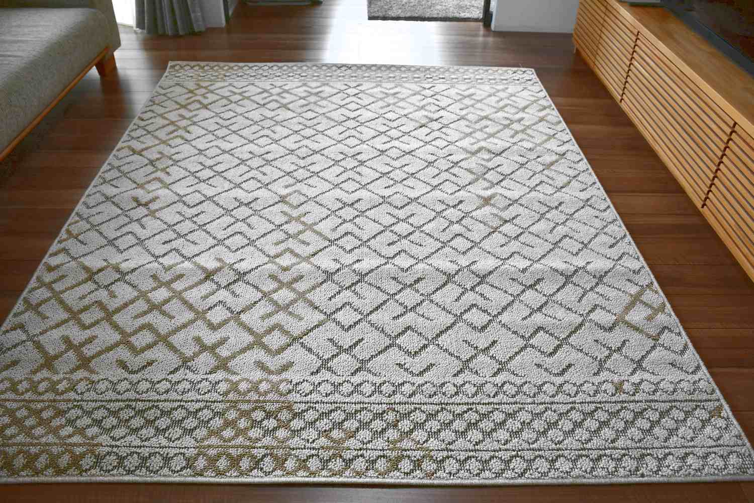 ラグ 3畳 カーペット ラグマット 200×250cm ダイニング リビング 絨毯 アジアン モダン クール 夏 薄手 絨毯 おしゃれ 当社在庫 (サンドロ 200×250) 約三畳