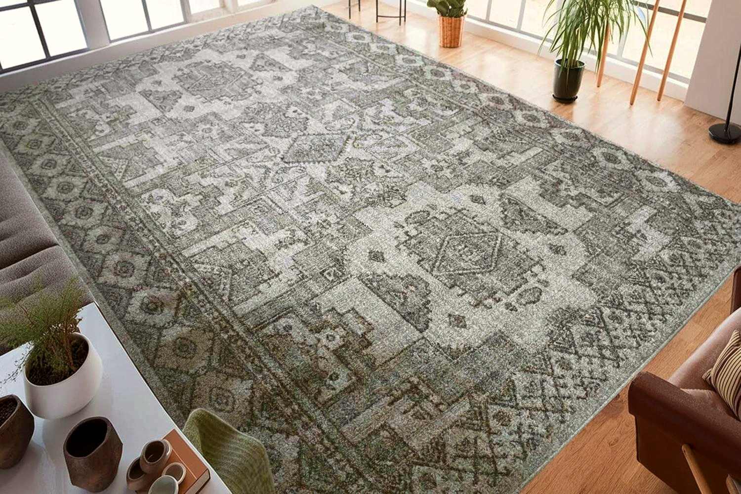 絨毯 ラグ 正方形 4.5畳 240×240cm ウィルトン織 厚手 ナチュラル