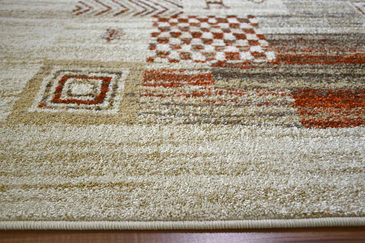 絨毯 ラグ 防炎 カーペット 6畳 240×330cm 厚手 ギャベ柄 ギャッペ風 柄 じゅうたん おしゃれ ウィルトン オリジナル 当社在庫 (ラオショール 240×330) 長方形_14