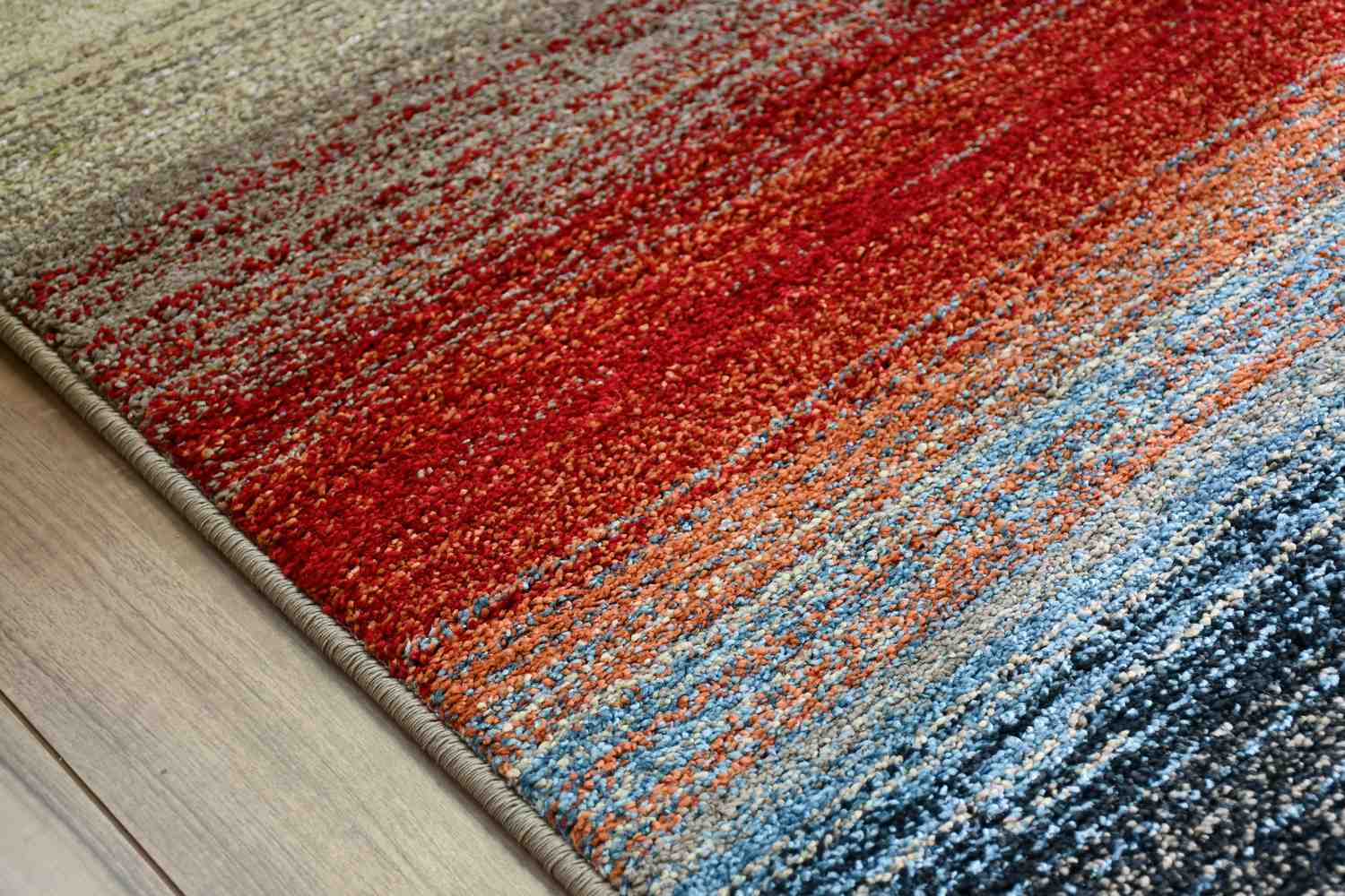 玄関マット 防炎 ラグマット 1畳 80×150cm 厚手 ギャッペ風 ギャベ柄