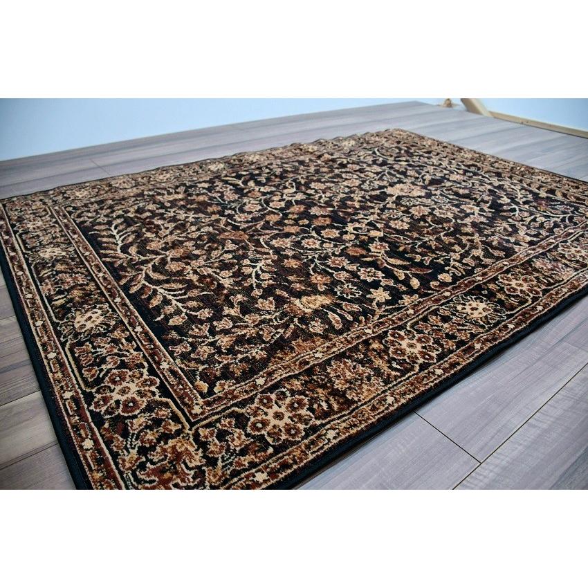 カーペット 1.2畳 ラグ 絨毯 じゅうたん ラグマット HORUS COLOR 当社在庫 (ボタニカル 2604/ウェネグ) 約1.2畳