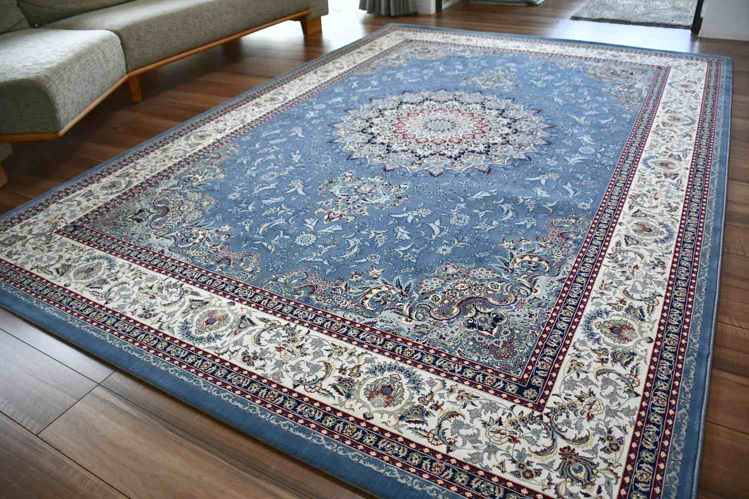 絨毯 ラグ カーペット 3畳 200×250cm おしゃれ 140万ノット 厚手 防炎