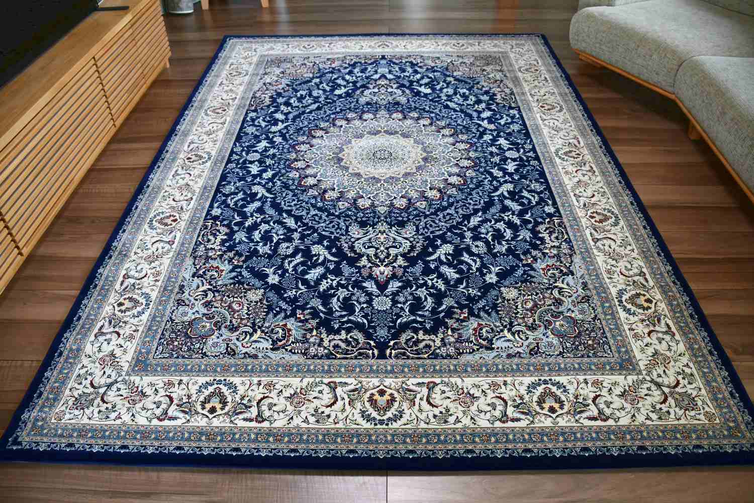 絨毯 ラグ カーペット 3畳 200×250cm おしゃれ 140万ノット 厚手 防炎