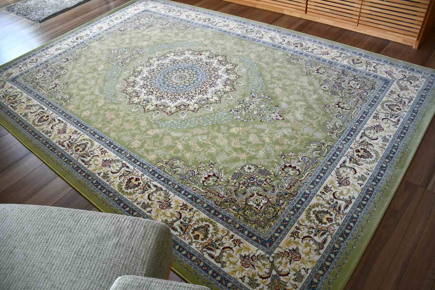 絨毯 ラグ カーペット 約4.5畳 240×240cm おしゃれ 140万ノット 厚手 
