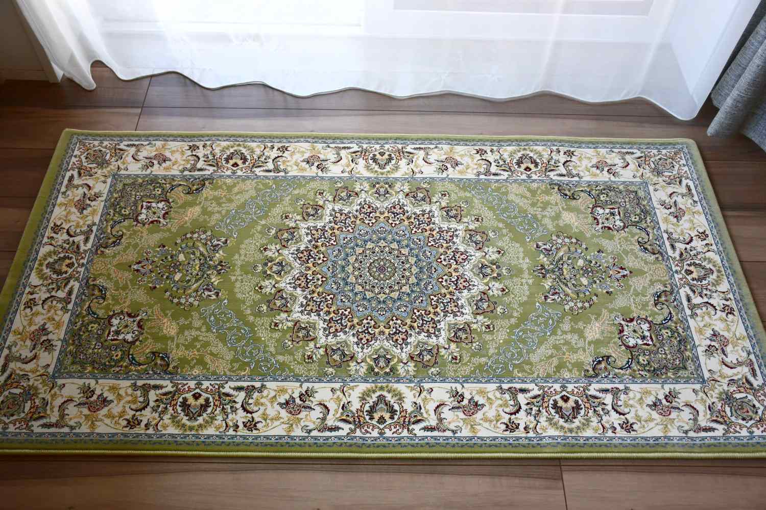 玄関マット 80×150cm 約1畳 一畳 ラグマット おしゃれ 防炎 厚手