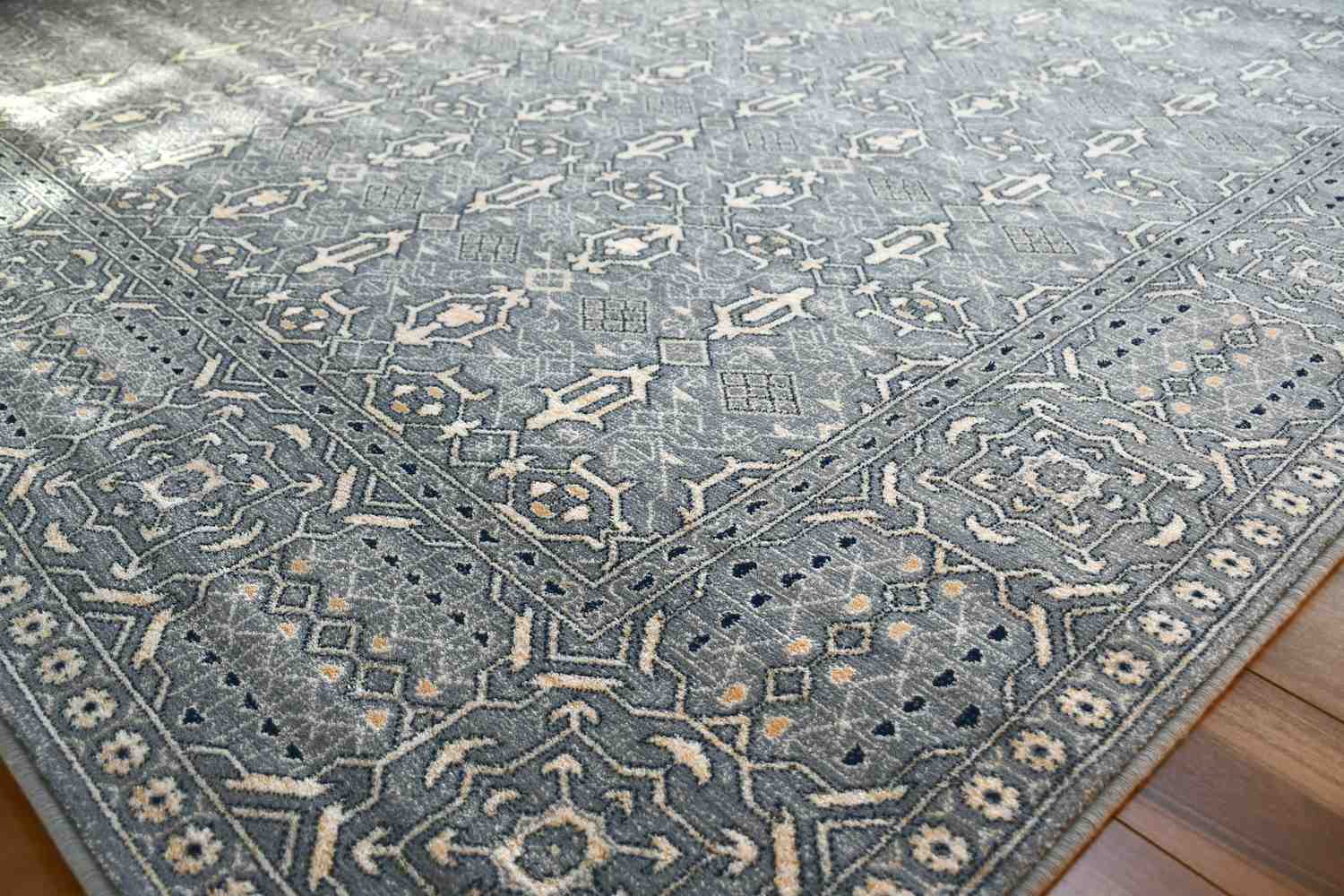 オリエンタルパターン ウールラグ 約200cm x 300cm 【公式通販】