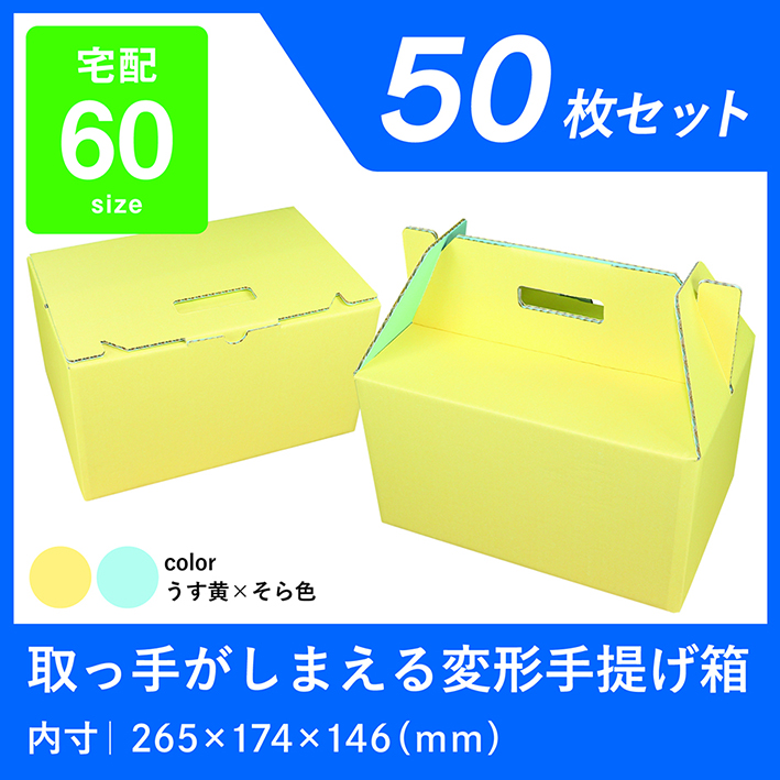 青果 段ボール カラー さつまいも みかん ダンボール 宅配 60 50枚 3kg