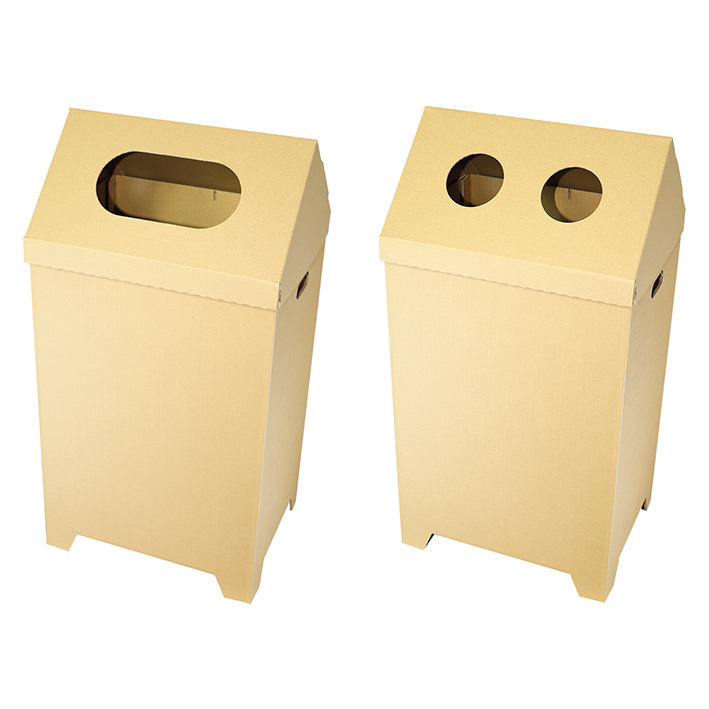 ゴミ箱 90リットル ダンボール ダストボックス 90L 大容量 段ボール
