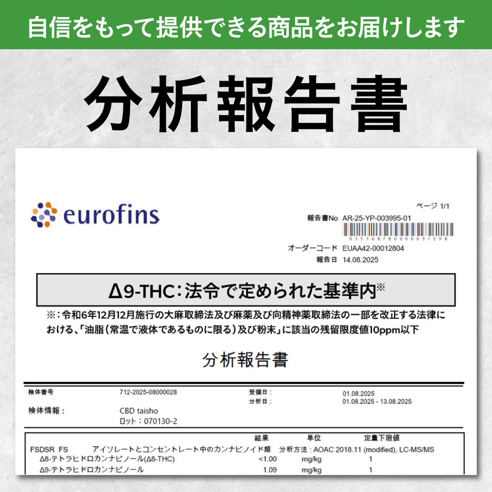 大正製薬 公式 CBD taisho 大容量 サプリ 国産 CBD サプリメント