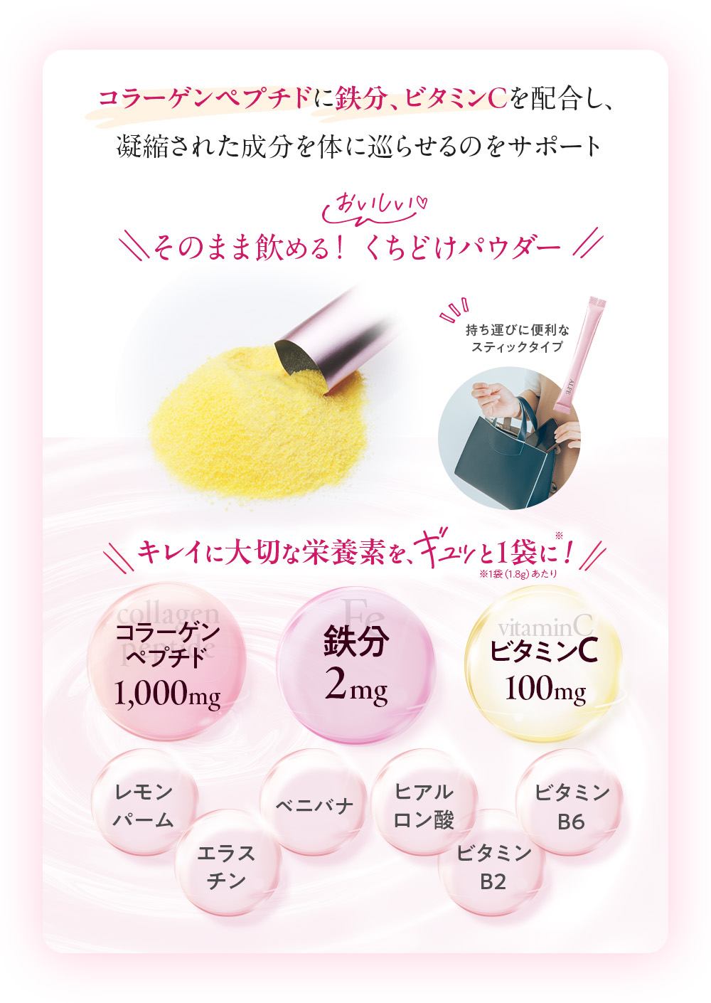 大正製薬 公式 アルフェ コラーゲンパウダー 30袋入 6袋 ビタミン
