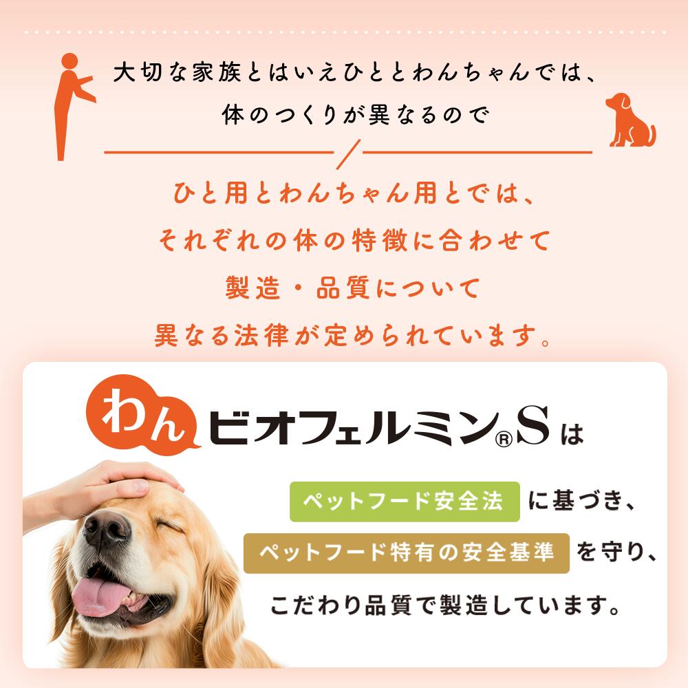 大正製薬 公式 わん ビオフェルミンS 40g 3袋 サプリ 犬 サプリメント