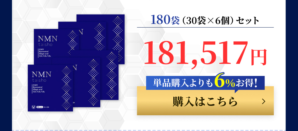 大正製薬 公式 NMN taisho 1袋3粒×30袋 90カプセル サプリメント