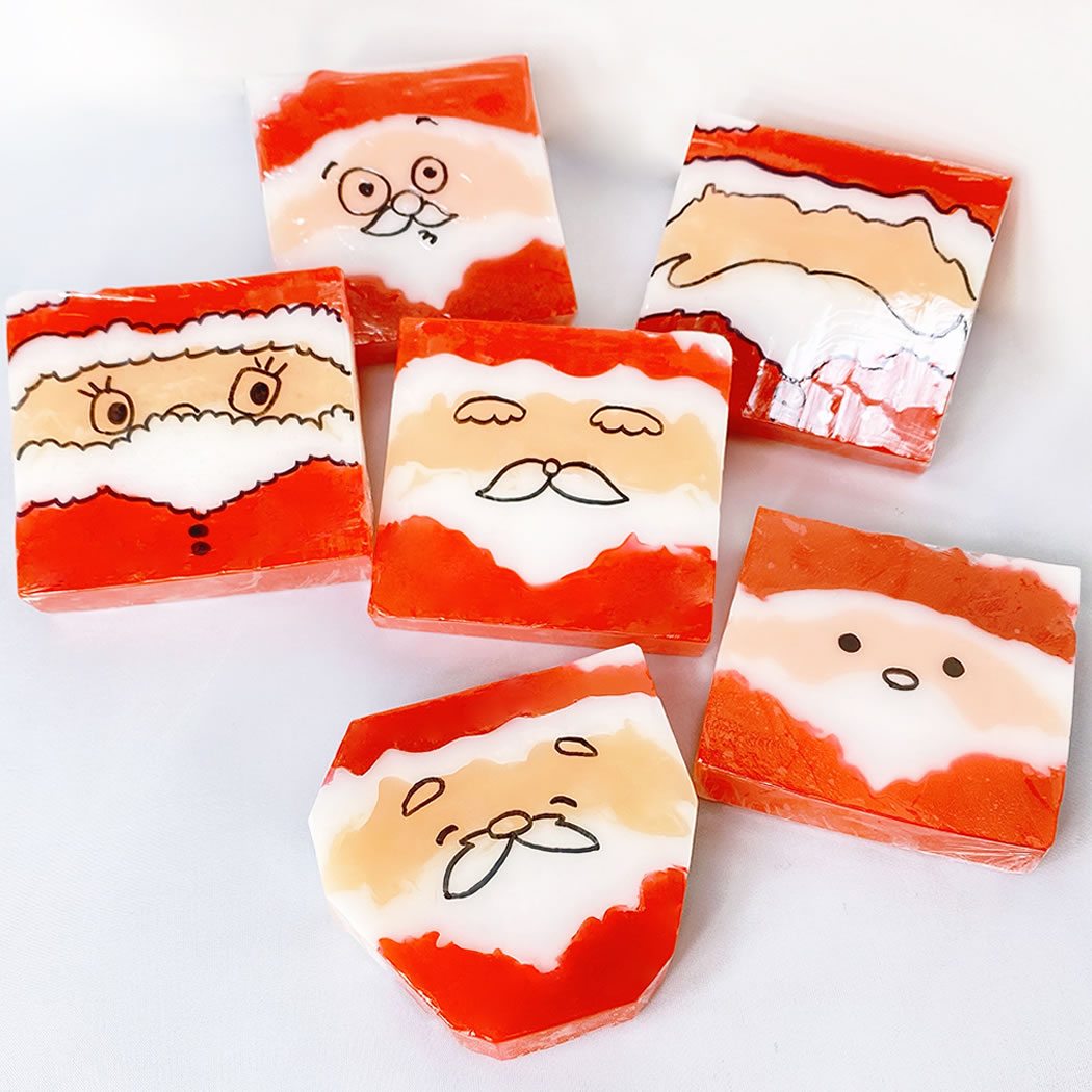 サンタセット サンタクロース 手作り石けん キット 簡単