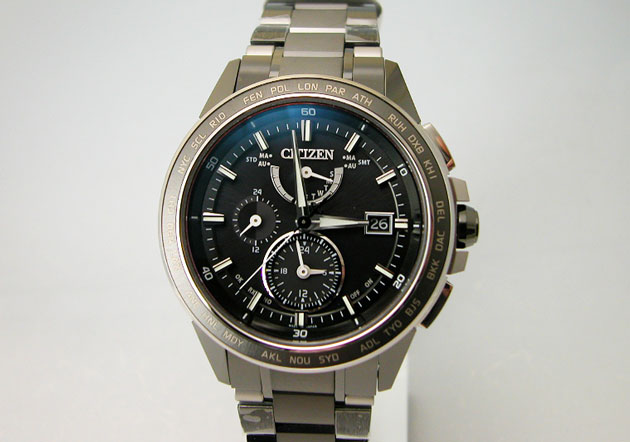 香りシチズンアテッサ エコドライブ チタン電波ソーラーAT9025-55E CITIZEN シチズン 腕時計 ATTESA アテッサ Eco-Drive エコ