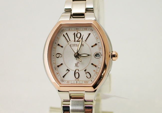 CITIZEN ES9364-57A 腕時計 CITIZEN シチズン 腕時計 クロスシー トノー型 ソーラー電波 ES9364