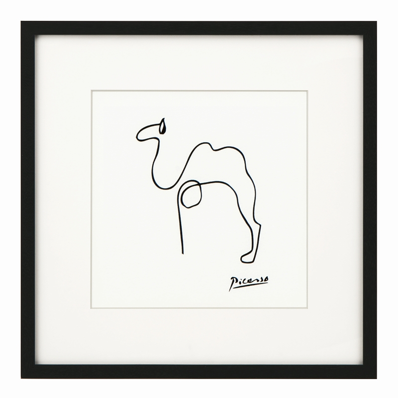 フレーム付き絵画 53 パブロ・ピカソ m1 動物 ポスター 絵 インテリア