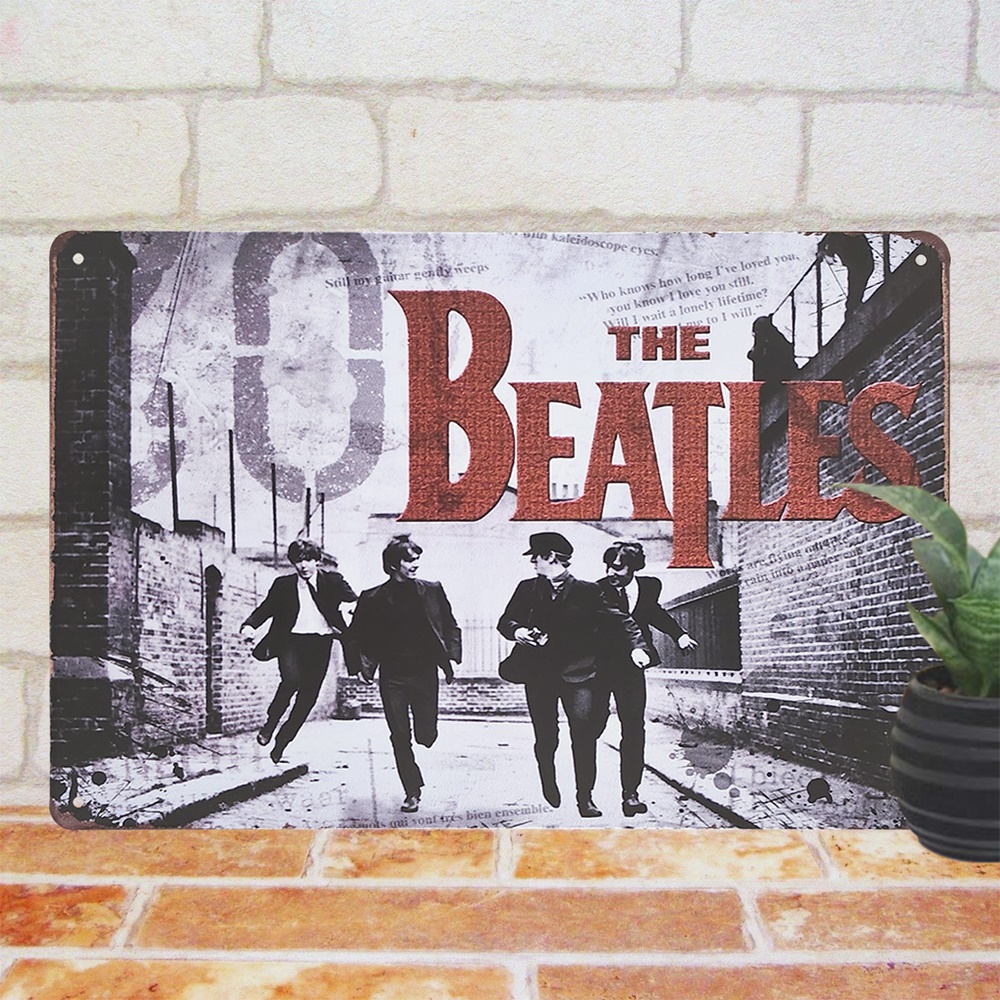デザイン看板A4】ビートルズ sl★ポスター絵ブリキ看板グッズ雑貨ジョンレノン デザイン看板A4】ビートルズ sl☆ポスター絵ブリキ看板グッズ雑貨