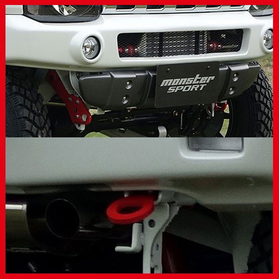 ジムニー ジムニーシエラ JB74W マッドフラップセット ブラック
