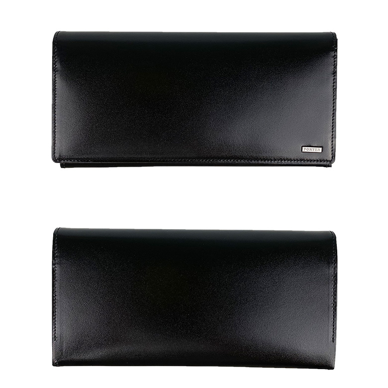 PORTER SHEEN ブラック レザー 良品 本革 ラウンドファスナー SHEEN（PORTER） ポーター シーン ロングウォレット 110-02918 PORTER