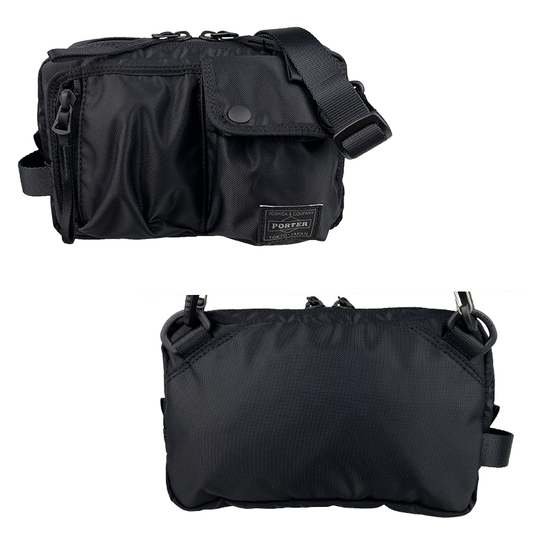 PORTER 黒 ビジネスバッグ PORTER ポーター コンパート ショルダーバッグ 538-16166 送料無料