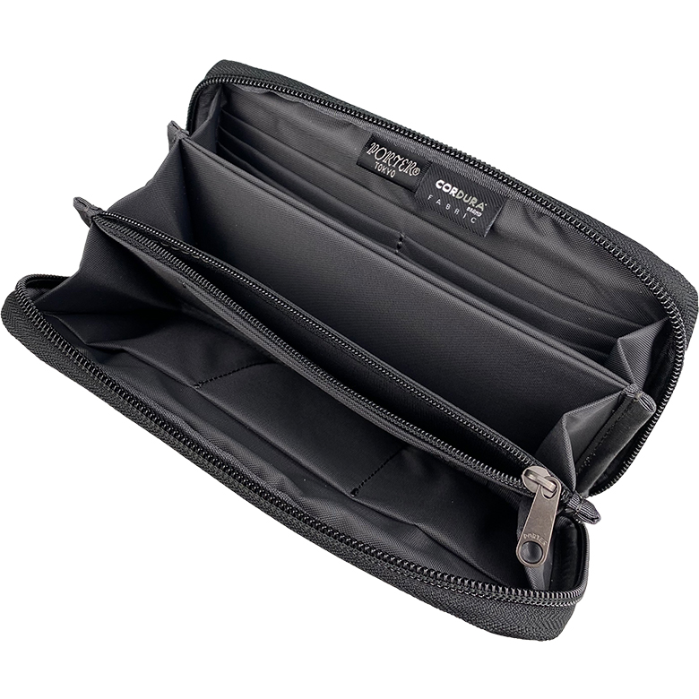 PORTER / DILL ポーター/ディル 長財布　ブラック PORTER ポーター ディル ロングウォレット 653-09111 吉田カバン