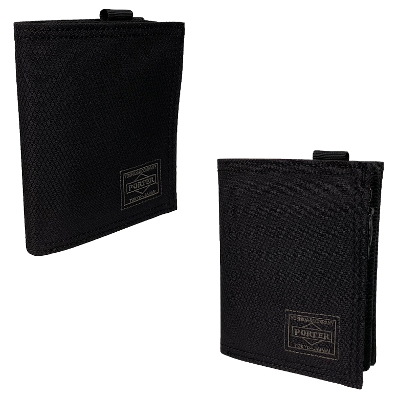 【新品未使用】PORTER DILL 二つ折り財布 653-09756 ブラック 楽天市場】ポーター ディル ウォレット(L) 653-09755 二つ折り