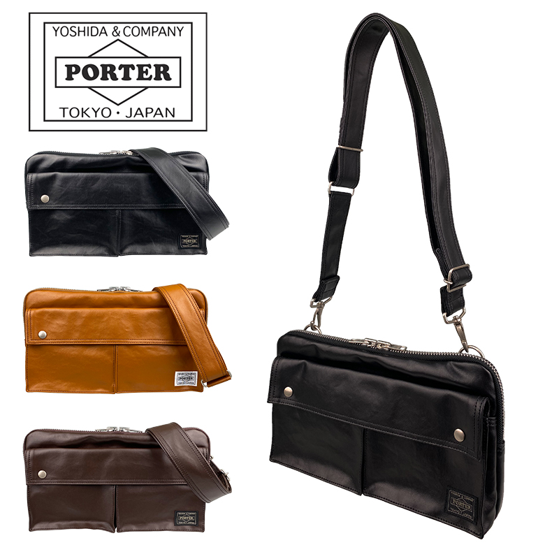 【未使用】ポーター フリースタイル ショルダーバッグ(M)　 PORTER FREE STYLE（PORTER） ポーター フリースタイル ショルダーバッグ 707
