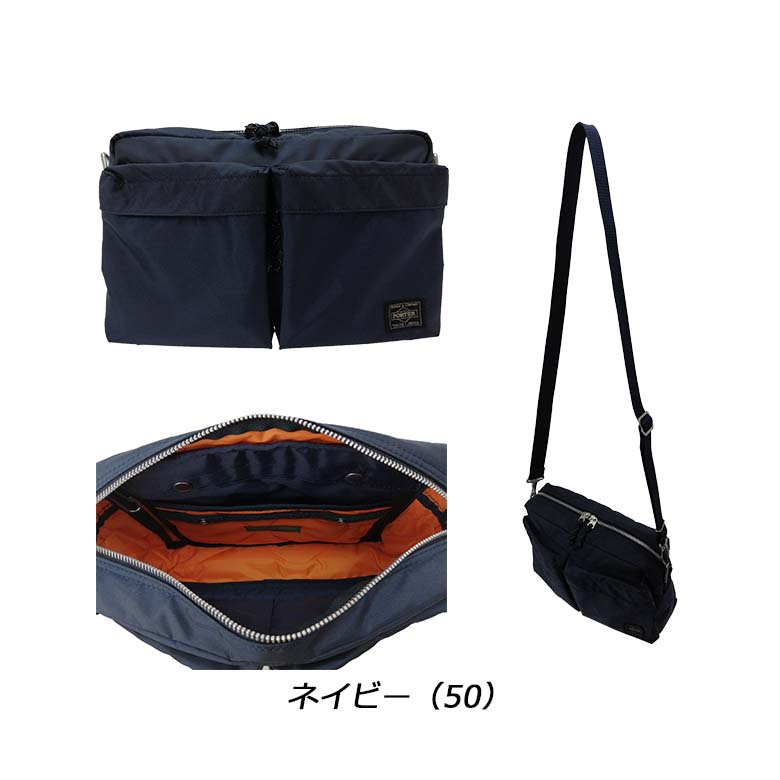 PORTER FORCE フォース　ショルダーバッグ　サコッシュ ブラック　黒 FORCE(フォース) SHOULDER BAG(S) | 吉田カバンホームページ