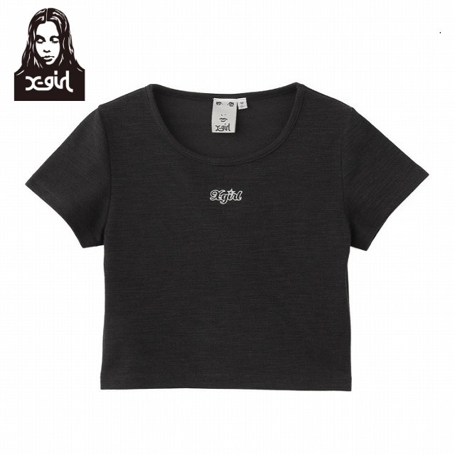 X-girl エックスガール Tシャツ ONE POINT STAR LOGO S/S BABY