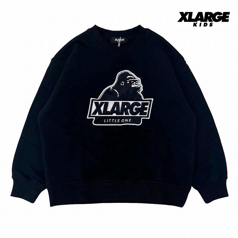 XLARGE KIDS エクストララージキッズ スランテッドゴリラトレーナー