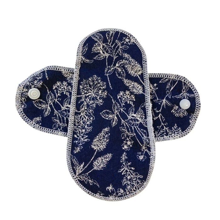 シルク100%おりものシート 15cm 布パンティライナー2重防水布 シルク