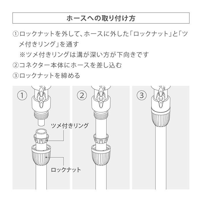 タカギ（takagi） ホースジョイント コック付三ツ又ジョイント(FJ