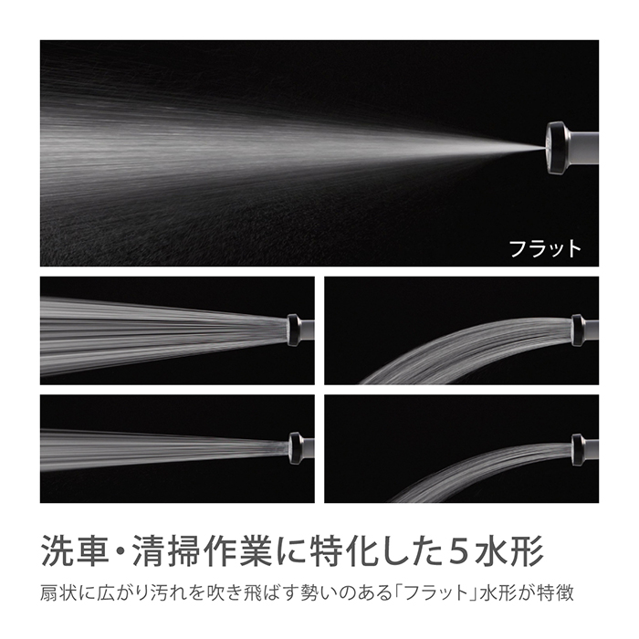 散水ノズル プログリップスクラブ グレー QG1114CG タカギ takagi 公式 安心のメーカー2年間保証｜takagi-official｜05