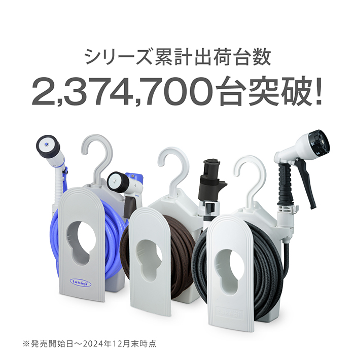タカギ（takagi） ホース セット 15m 散水 コンパクト 軽量 スリム