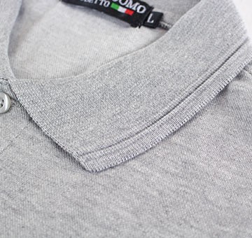 ポロシャツ 長袖 鹿の子 detail