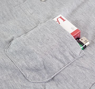 ポロシャツ 長袖 鹿の子 detail