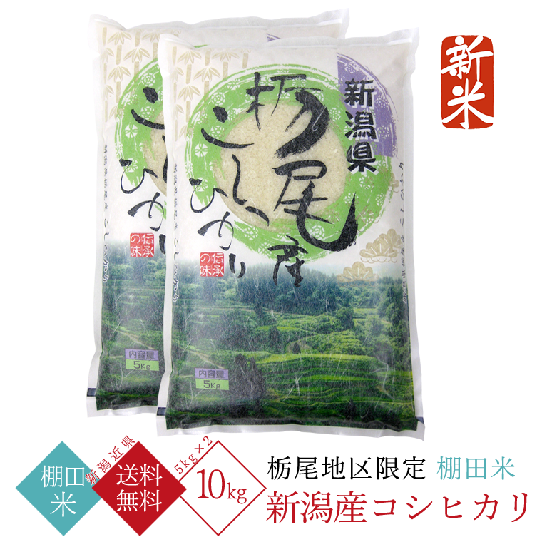 新米 新潟県産 コシヒカリ（ 棚田米 ） 10kg （5kg×2袋）（ 令和6年産 ）【 送料無料 （新潟近県）】 : tochi-010t : 新潟米の高石屋  - 通販 - Yahoo!ショッピング