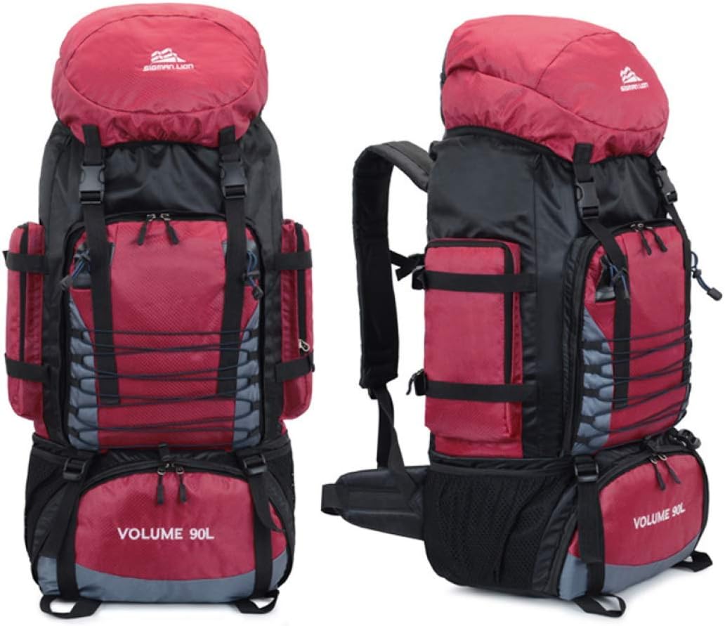 アウトドアバッグ 登山リュック 登山用バッグ バックパック90L 広口開口仕様 アルパインパック ミリタリー リュックサック 多機能 キャンプ 防災  旅行