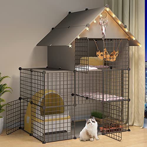 猫ケージ 3段 コンパクト ハンモック キャットケージ 猫 おしゃれ