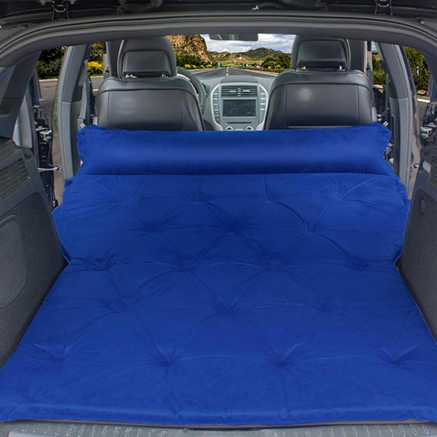MAYTON| SUV ワゴン 車中泊マットレス 車中泊 自動膨張 エアマット 楽天市場】車中泊 エアーマット電動ポンプ付き SUV ステーション