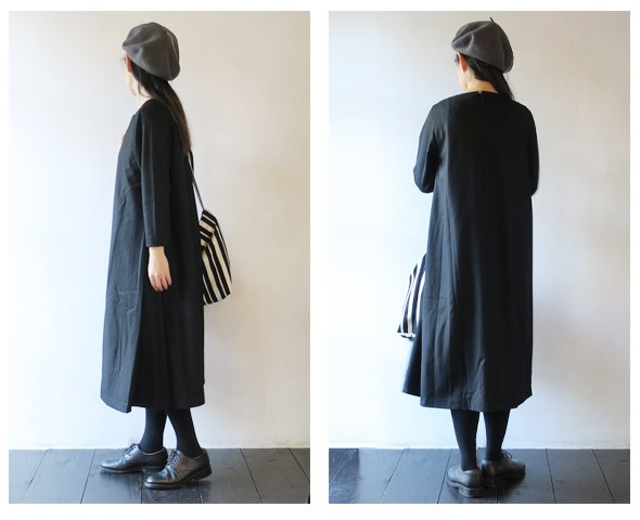 evam eva エヴァムエヴァ ウールサイドタックワンピース wool evam eva エヴァムエヴァ ウールサイドタックワンピース wool