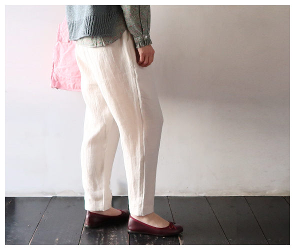 エヴァムエヴァ パンツ evam eva レディース linen tuck pants リネン 