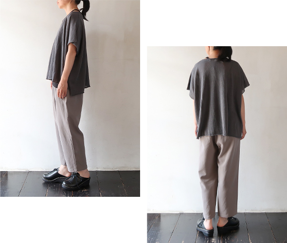 evam eva エヴァムエヴァ ベスト レディース linen vest リネン