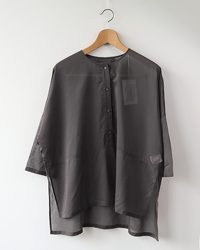 evam eva エヴァムエヴァ cotton voil pullover E251T189 evam eva[エヴァムエヴァ]cotton voil pullover E251T189