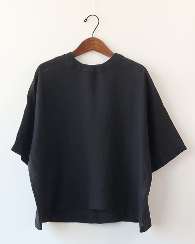 evam eva(エヴァムエヴァ)water linen pullover 黒 楽天市場】【動画あり】 evam eva(エヴァムエヴァ)water linen