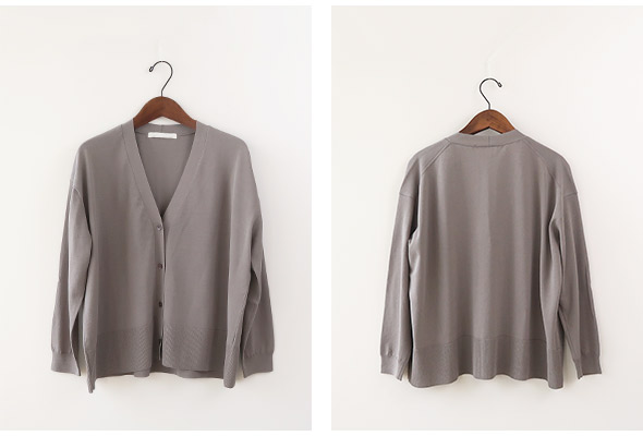 evam eva（エヴァムエヴァ） カーディガン レディース cotton cardigan