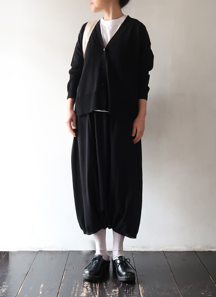 美品evam eva コットンラミー　サルエルパンツ evam eva（エヴァムエヴァ） パンツ レディース cotton sarrouel pants