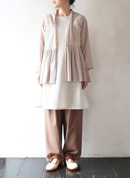 evam eva(エヴァムエヴァ) チュニック レディース pin check tunic evam eva(エヴァムエヴァ) チュニック レディース pin check tunic
